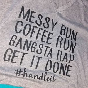 Cute Funny #handleit Top